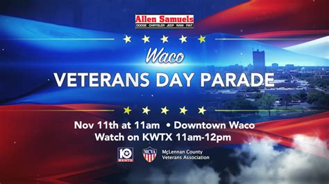 waco veterans day parade 2023|100th waco veterans day parade.